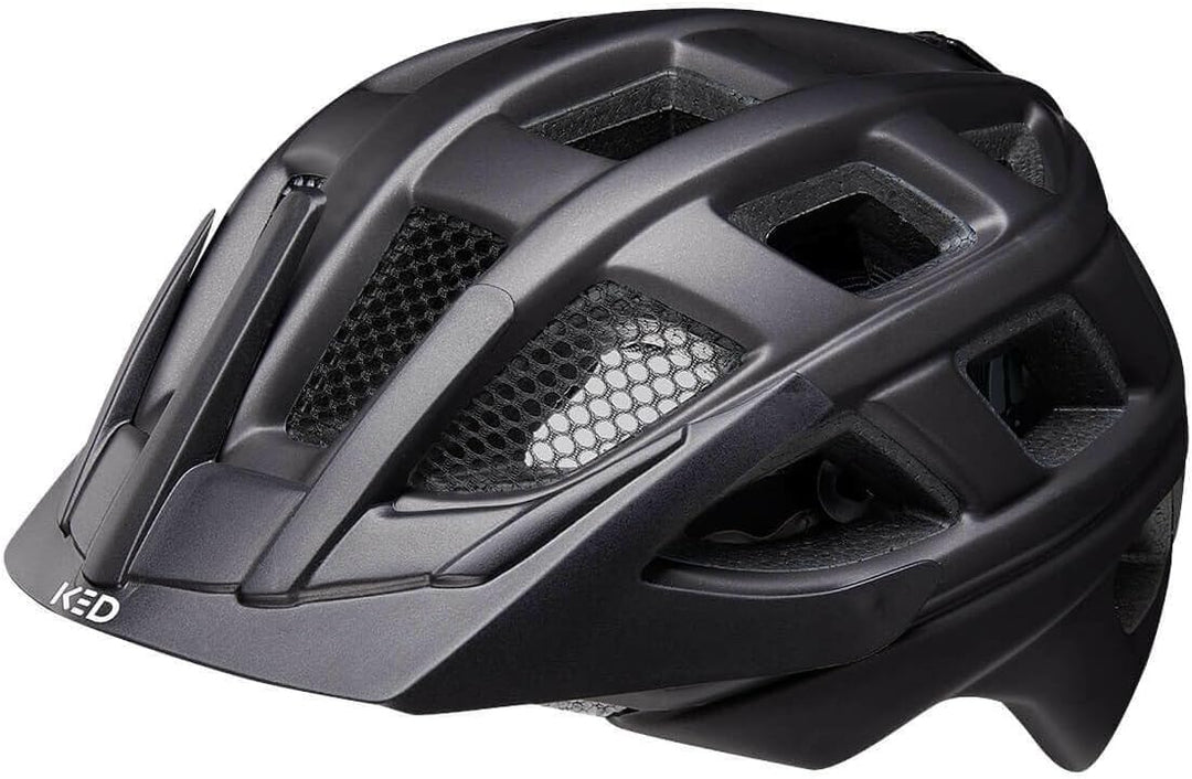 Kailu Kinder Fahrradhelm mit LED-Rücklicht, Reflektor, Flexible Grösseneinstellung Jungen Mädchen bl