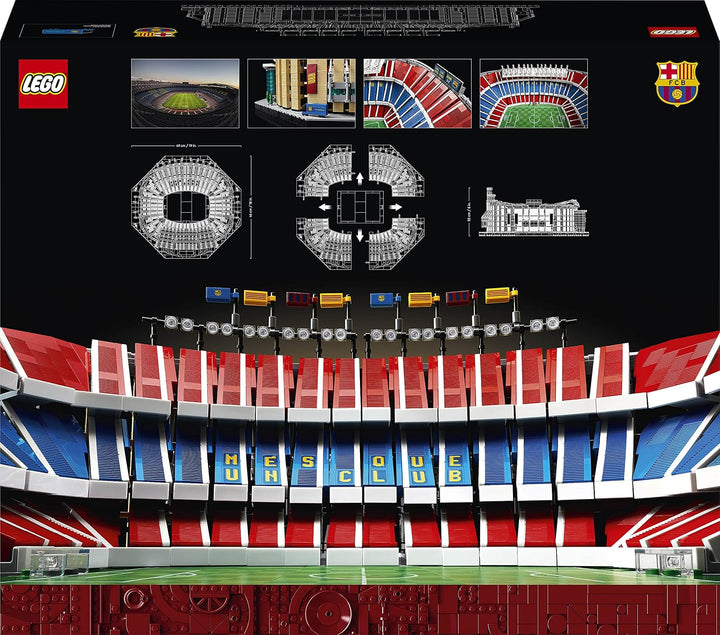 LEGO Creator Expert Camp Nou FC Barcelona (10284) Schwarz, Schwarz