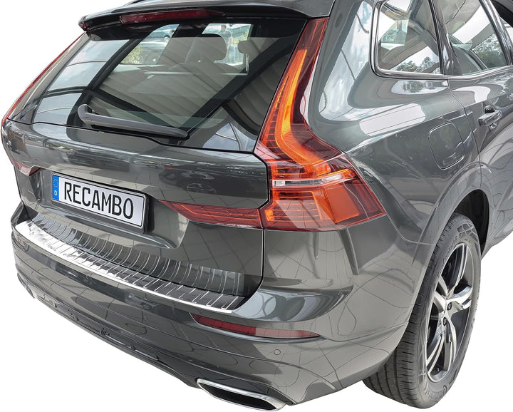 Ladekantenschutz Edelstahl CHROM kompatibel für Volvo XC60 II | BJ ab 2017> | premium Qualität von R