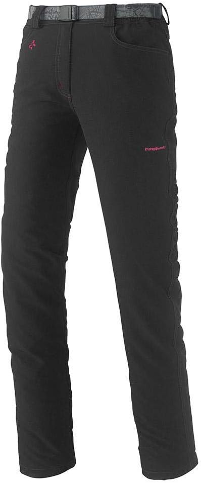 Trangoworld Damen Linth Lange Hose, Schwarz, S+5