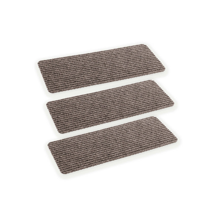 Astra Fussmatte innen beige Schmutzfangmatte rutschfest – Türmatte 25x60 cm 3er Set wasserabweisend