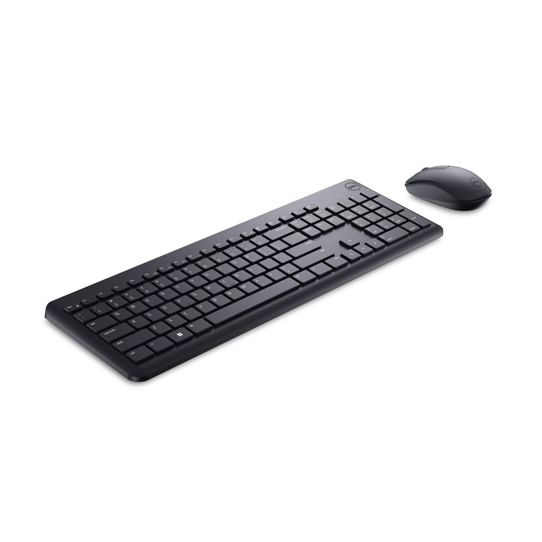 Dell Pro KM555 Tastatur und Maus Set - Kompakt, Leise, QWERTZ Layout, Dual-Mode Wireless, 4020 DPI M