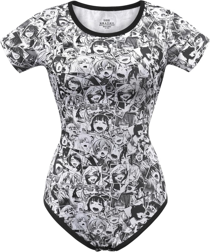 LittleForBig Baumwolle Strampler Onesie Pyjamas Bodysuit – UwU Strampler