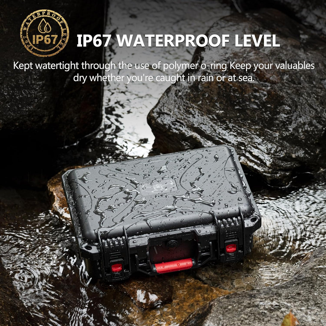 STARTRC Mini 4 Pro Waterproof Hard Case - Sichere Tragetasche für DJI Mini 4 Pro Fly More Combo Droh