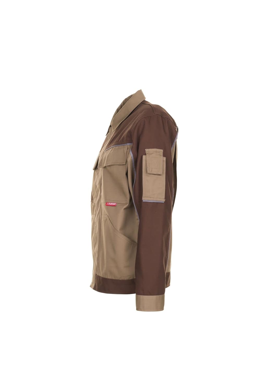 Planam Highline Herren Bundjacke khaki braun zink Modell 2314 Grösse 66 Khaki/Braun/Zink 66, Khaki/B