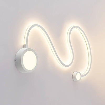 Lindby LED Wandleuchte, Wandlampe Innen 'Rion' dimmbar (Modern) in Weiss aus Metall u.a. für Wohnzim