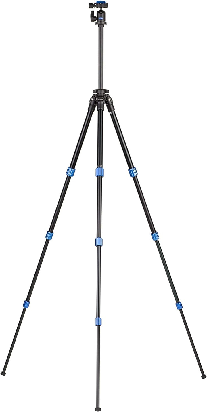 BENRO Slim TSL08AN00 Aluminium Stativ Kit mit Kugelkopf N00, Slim