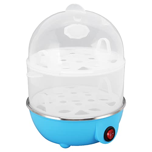 Eierkocher, Eierkocher für Zuhause, 350 W, 2 Schichten, 14 Eier pro Mal, automatische Abschaltung, s