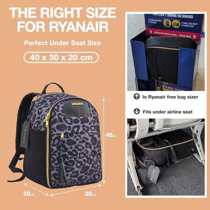 Cabin Max Travel Hack Untersitz-Kabinentasche, 40 x 30 x 20 cm, für Damen, Reiserucksack, Kabinengrö