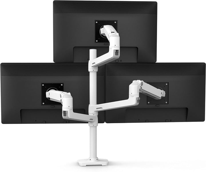 ERGOTRON 45-509-216 LX Dual Stacking Arm, Tall Pole 2 Monitore LX Stacking Arm Weiss