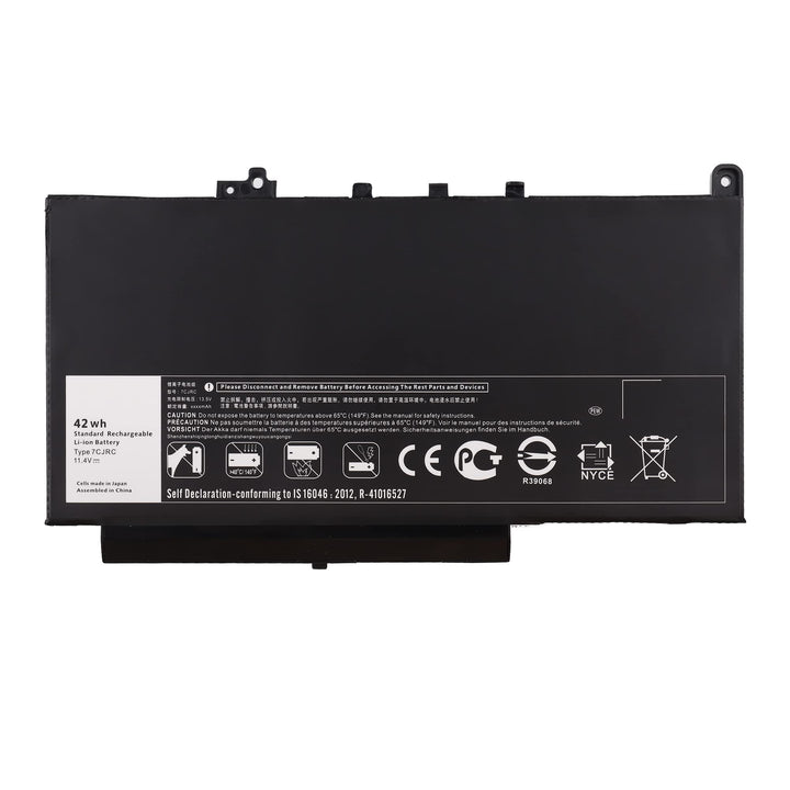 swark Laptop Akku 7CJRC kompatibel mit [Dell] Latitude 7470 7270 E7470 E7270 Series KNM09 TX283 21X1