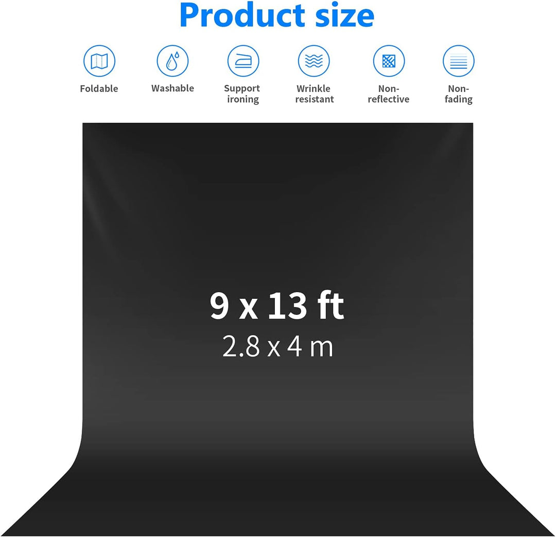 Neewer 2,8 x 4 m Fotohintergrund für Fotografie, 2,8 x 4 m, Hintergrund, Polyester, Hintergrund Nich