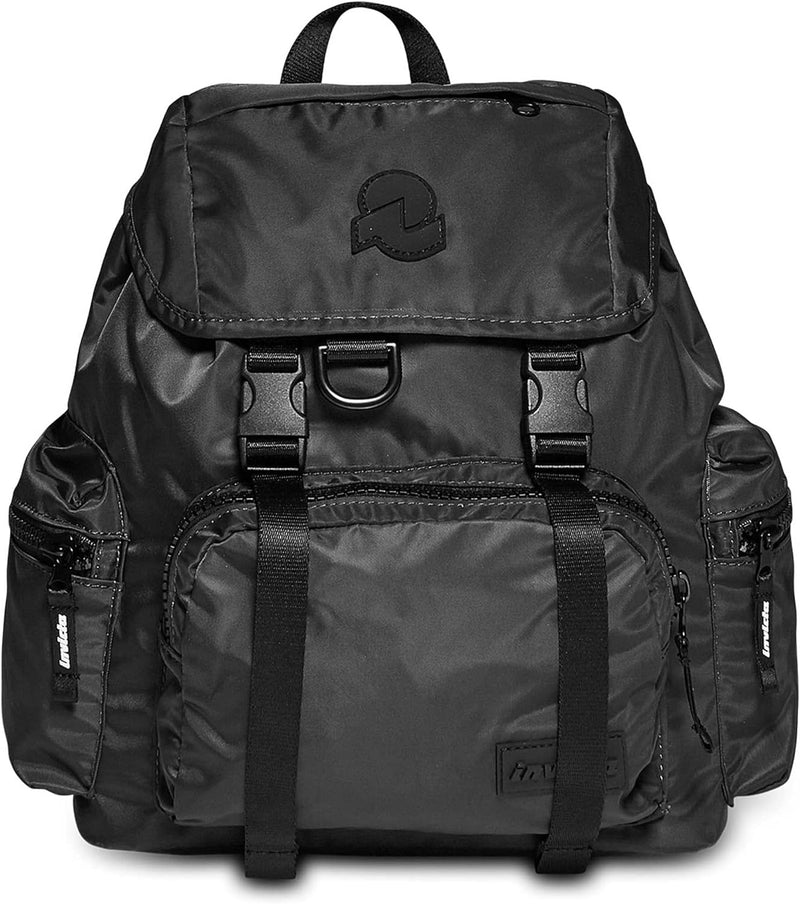 INVICTA Rucksack - URBAN X, Schwarz - Tablet-Tasche - Arbeit und Freizeit, Büro - ECO Material Stoff