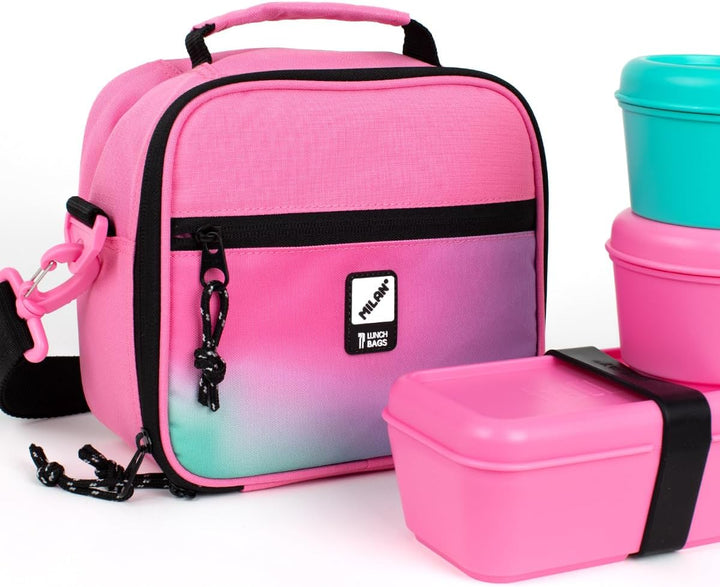 MILAN® Kühltasche für Lebensmittel, 3,5 l, Serie SUNSET, Rosa