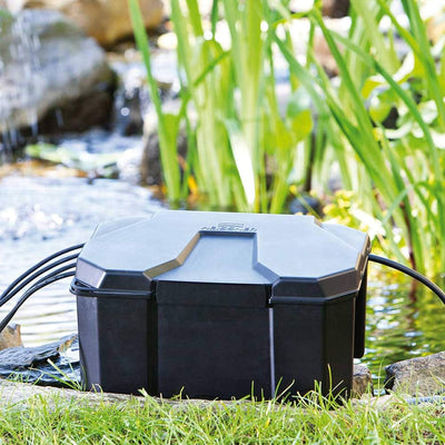 Heissner Power-Box Stromverteilerbox, Kabelbox, IP64 für Garten, Beleuchtung, Pool, Handwerk, Weihna