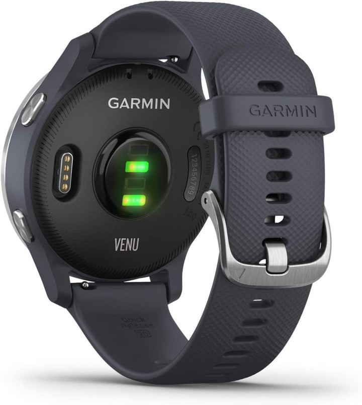 Garmin venu – wasserdichte GPS-Fitness-Smartwatch mit AMOLED Display, Trainingsplänen & animierten Ü