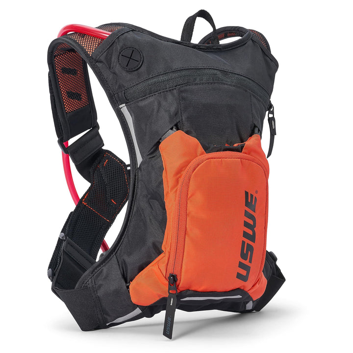 USWE Moto Hydro Hydration Pack - with Water Bladder, a High End, Bounce Free Backpack for Enduro and