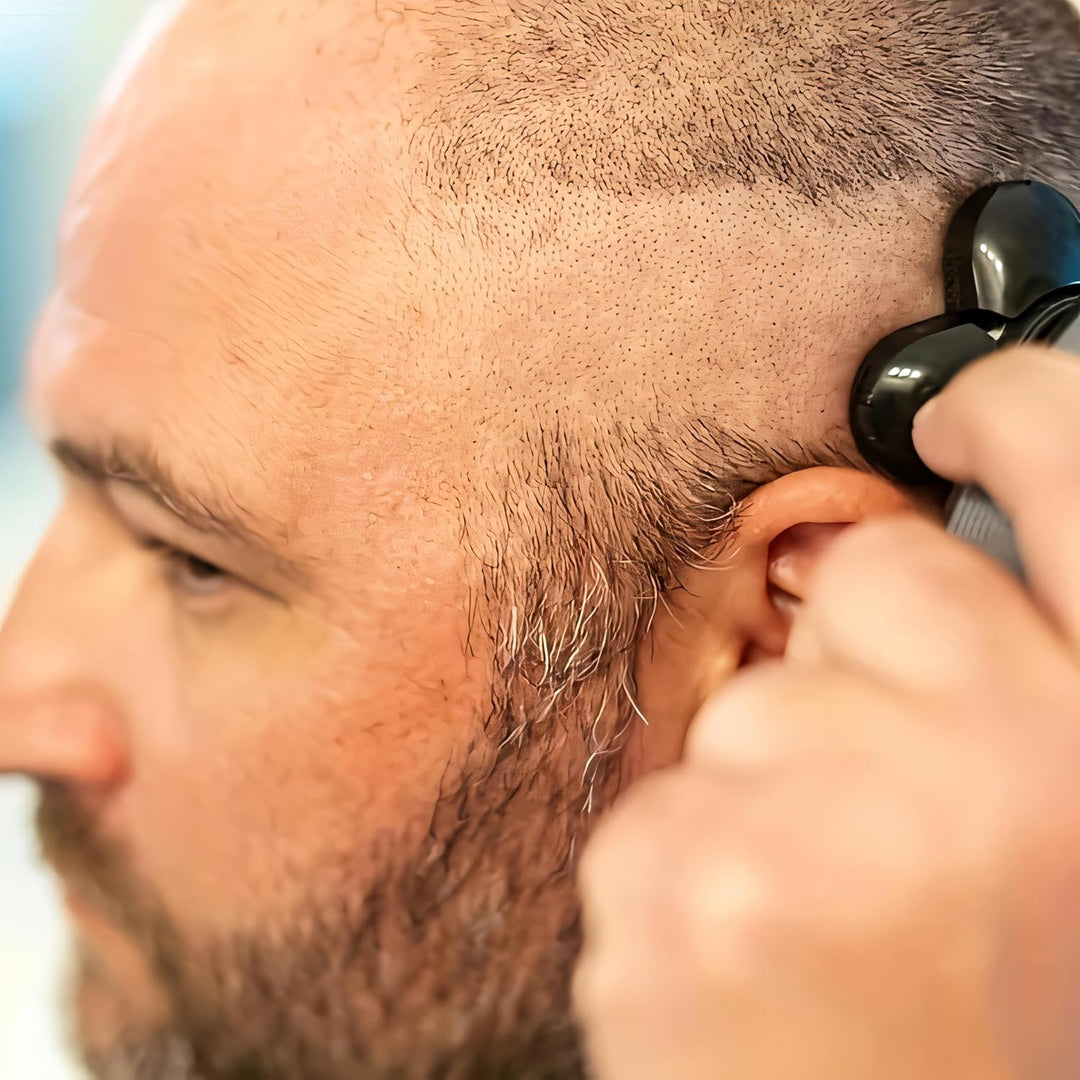 Retoo Herrenrasierer Face & Body Rasierer Herren Elektrisch IPX4 – Trimmer & Bodygroomer mit 5 Köpfe