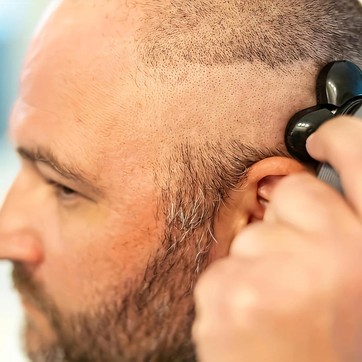 Retoo Herrenrasierer Face & Body Rasierer Herren Elektrisch IPX4 – Trimmer & Bodygroomer mit 5 Köpfe