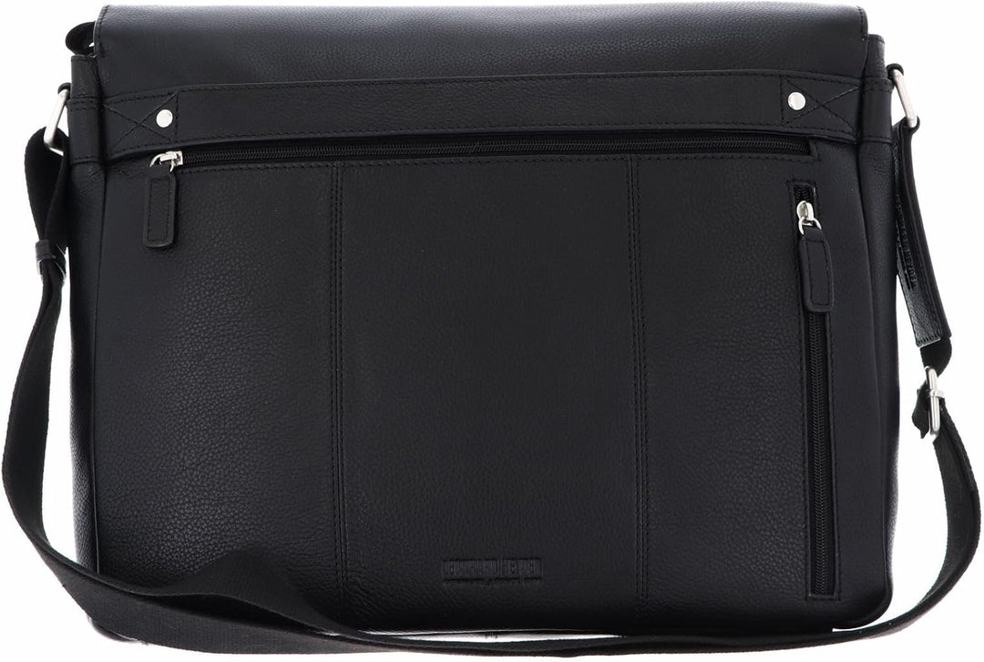 Leonhard Heyden Berlin Umhängetasche Leder 38 cm