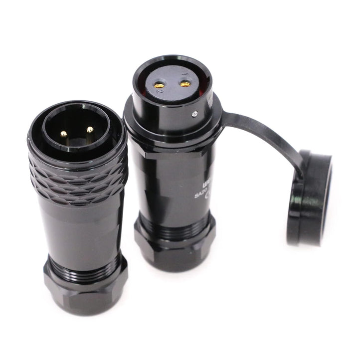 Eonvic WEIPU SA20 2-Pin Male and Female Plug Waterproof Connector Bluetti Power Station Aviation Cir