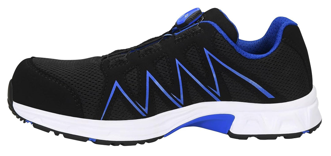 JORI Sicherheitshalbschuh Speedy BOA Black-Blue Low ESD S1P 46 Grösse: 46, Grösse: 46