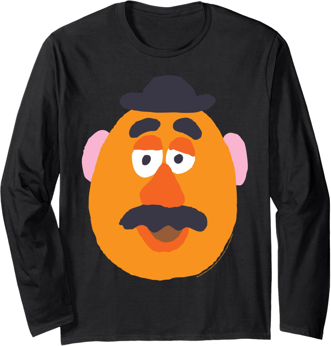 Disney Pixar Toy Story Mr. Potato Head Big Face Langarmshirt
