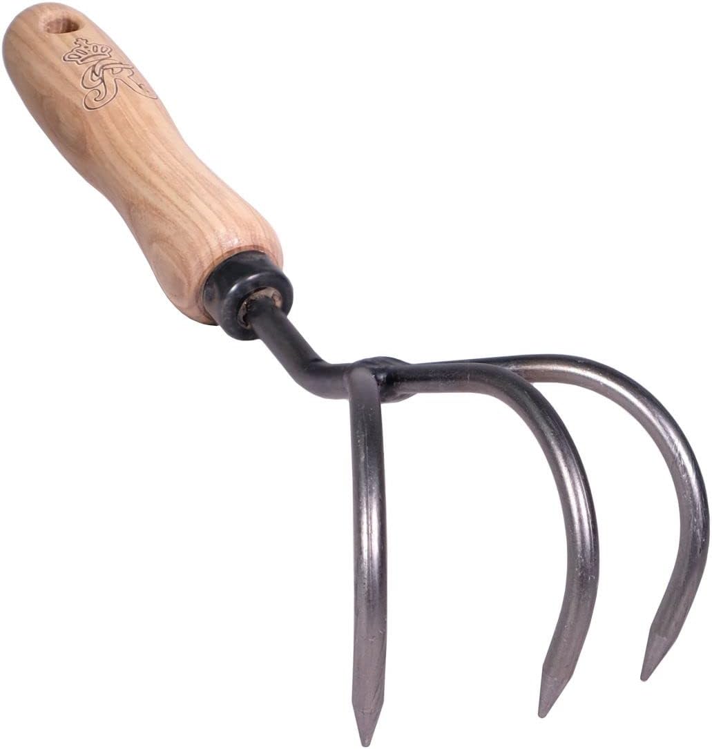 Gartenwerkzeug-Set 4-TLG. - Blumenkelle, Unkrautjäter, Kralle und Aufhängung - Das ideale Set aus le