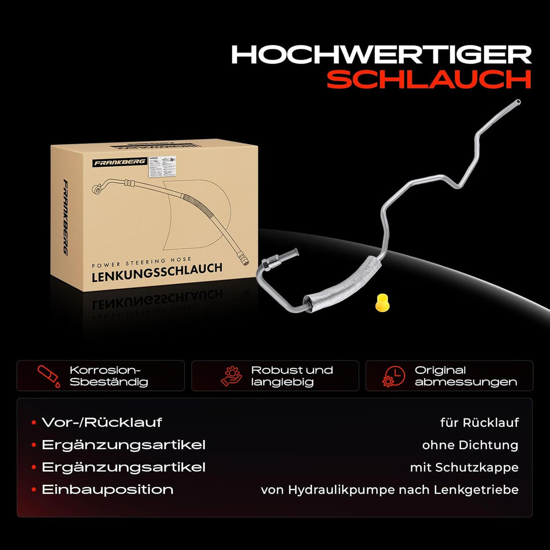 Frankberg Ausgleichsbehälter Schlauch Kompatibel mit A.v.e.n.s.i.s T25 1.6L-2.4L 2003-2008 Replace#