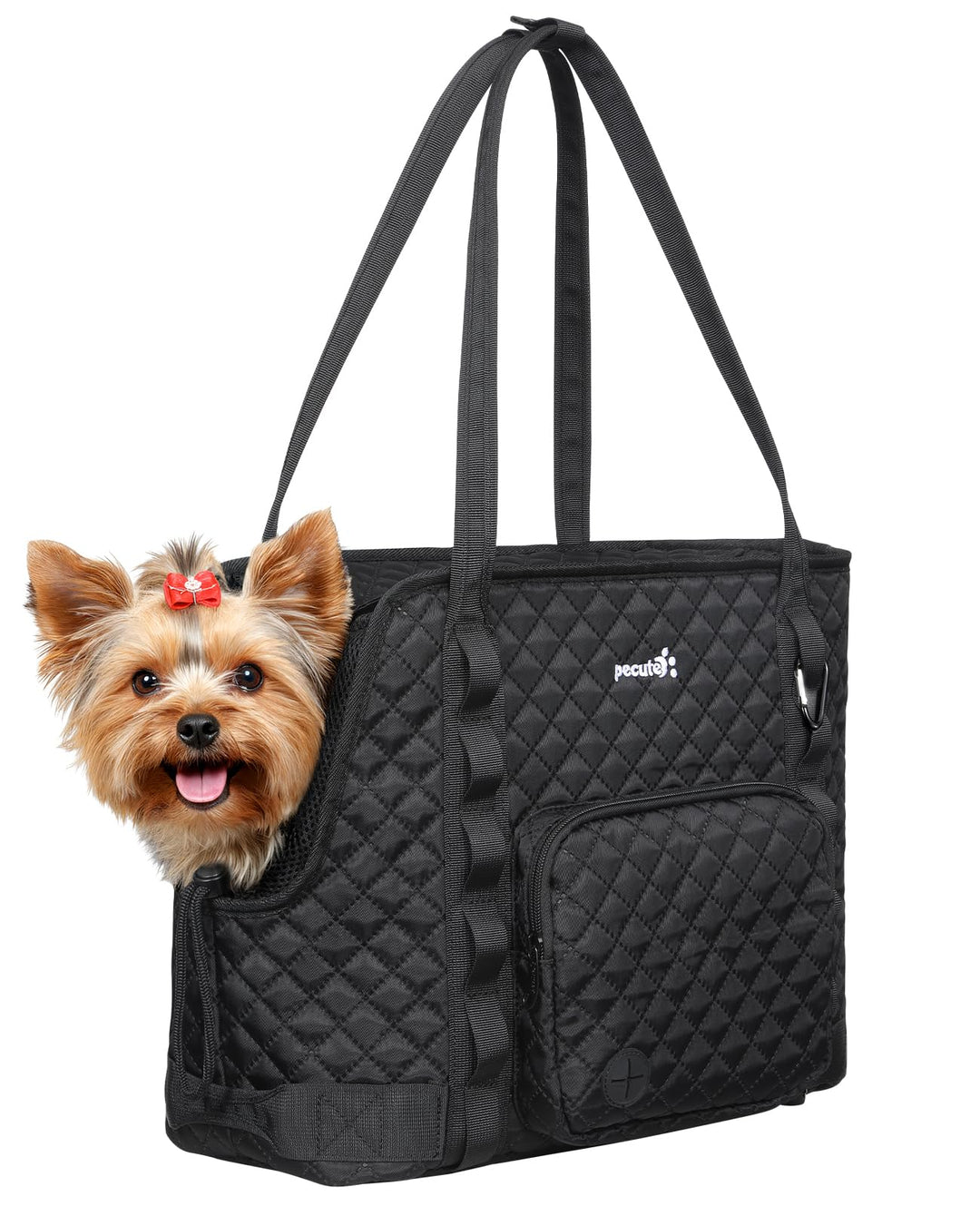 pecute Hundetasche für Kleine Hunde 5kg, Tragetasche Hund Hundetragetasche Leichte, Faltbare Hundetr