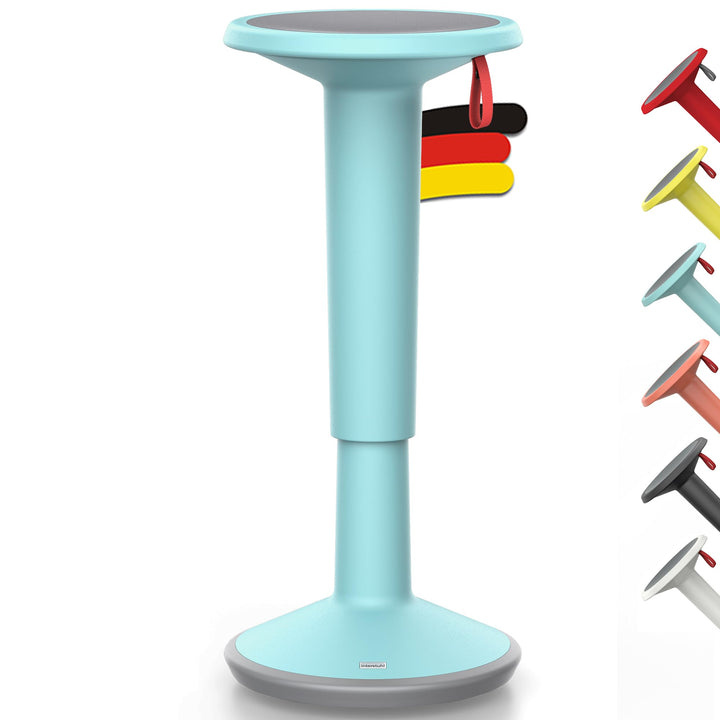 Interstuhl UPis1 Stehhocker - ergonomisch & höhenverstellbar - Hocker mit rutschhemmender Standfläch