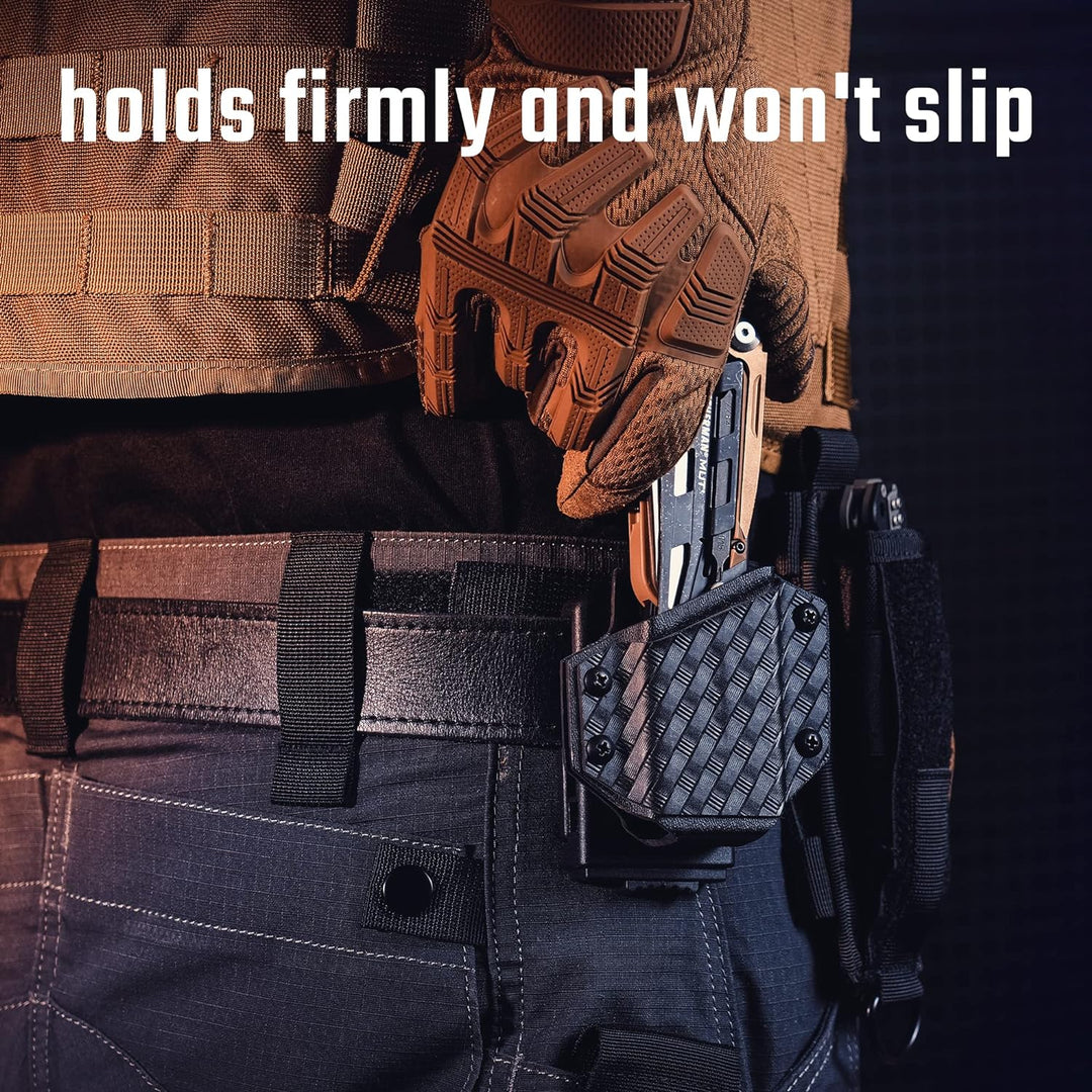 TACTICAL GEEK TGCode G4 Kydex Holster für LEATHERMAN Multitool, mit Einstellbare Spannung, Passend f