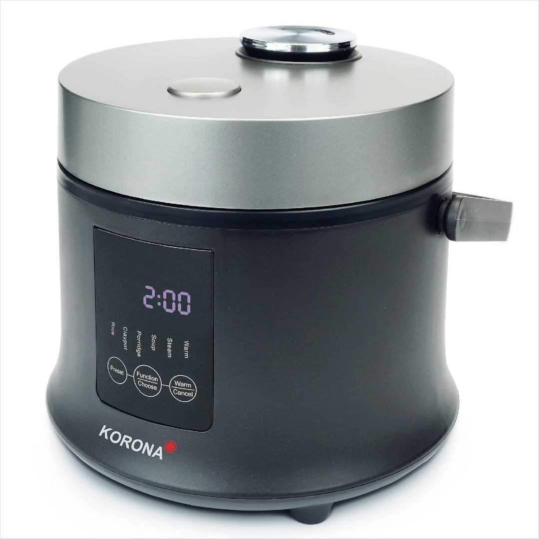 Korona 58011 Digitaler Reiskocher und Dampfgarer mit Warmhaltefunktion | Kochtopf herausnehmbar | LE