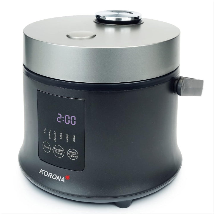 Korona 58011 Digitaler Reiskocher und Dampfgarer mit Warmhaltefunktion | Kochtopf herausnehmbar | LE
