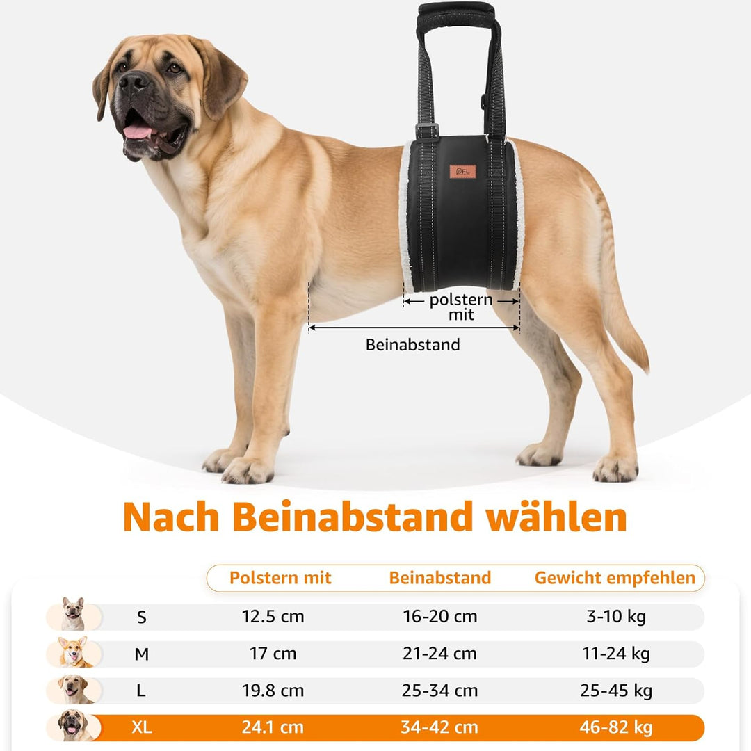 Hundegeschirr Hunde Tragehilfe Einstellbar Gehhilfe Hund Treppe Hund Hinten Lift Support Geschirr Kl