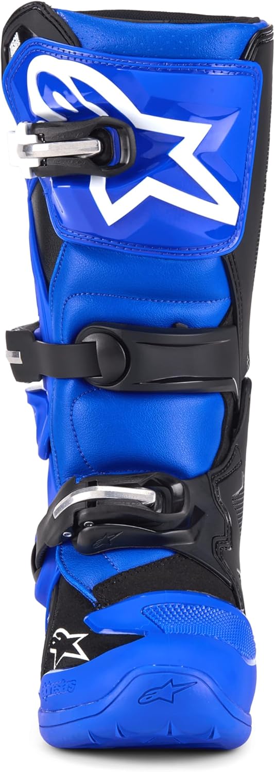 Alpinestars Unisex-Child Tech 7S Youth Boots Blau 40.5 EU, Blau 40.5 EU