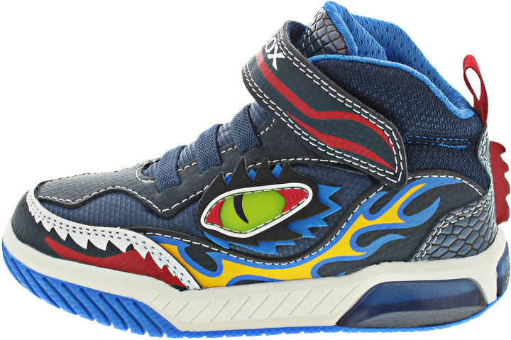 Geox J Inek Boy A Jungen Sneakers 28 EU Navy Lt Blue, 28 EU Navy Lt Blue
