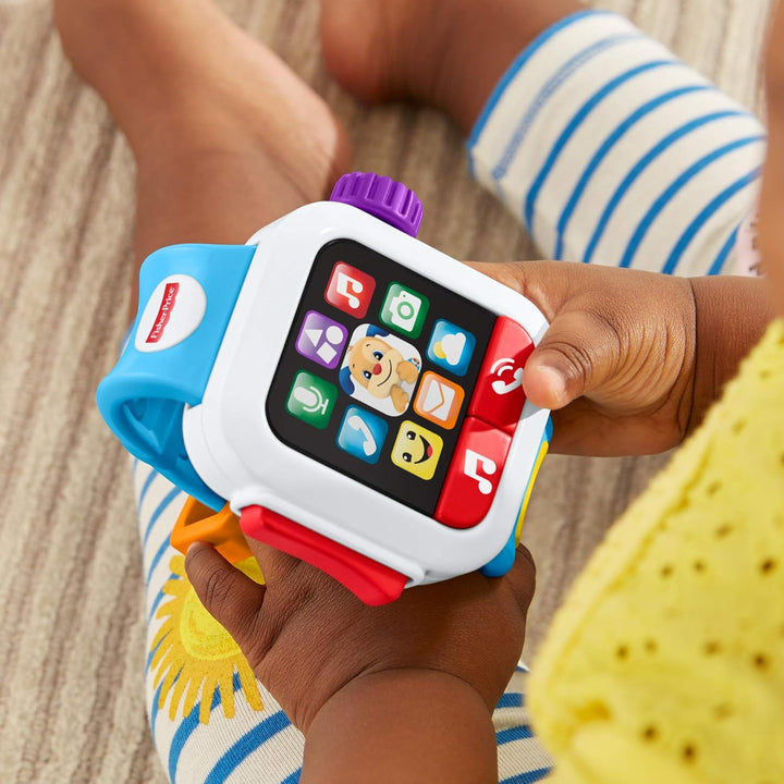 Fisher Price GJW10 GNK88 - Lernspass Smart Watch, Musikspielzeug für Babys ab 6 Monaten Deutschland