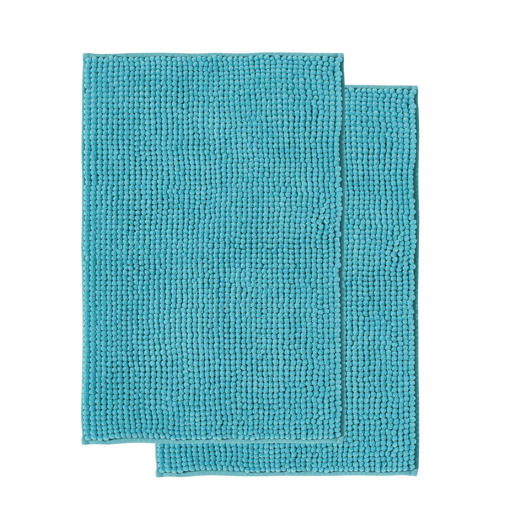Badematte rutschfest | Als Badteppich Set kombinierbar | Badezimmer-Teppich Bad-Vorleger waschbar au