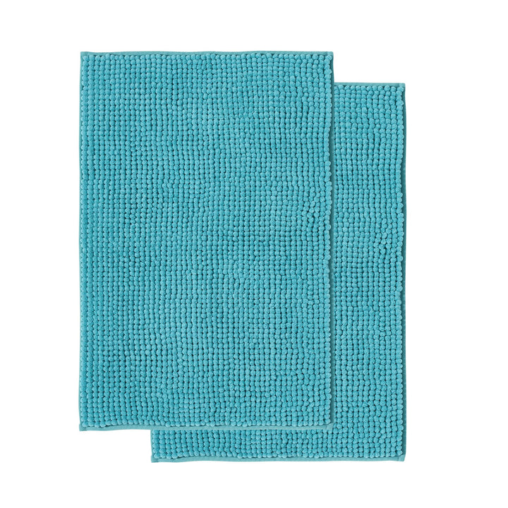 Badematte rutschfest | Als Badteppich Set kombinierbar | Badezimmer-Teppich Bad-Vorleger waschbar au