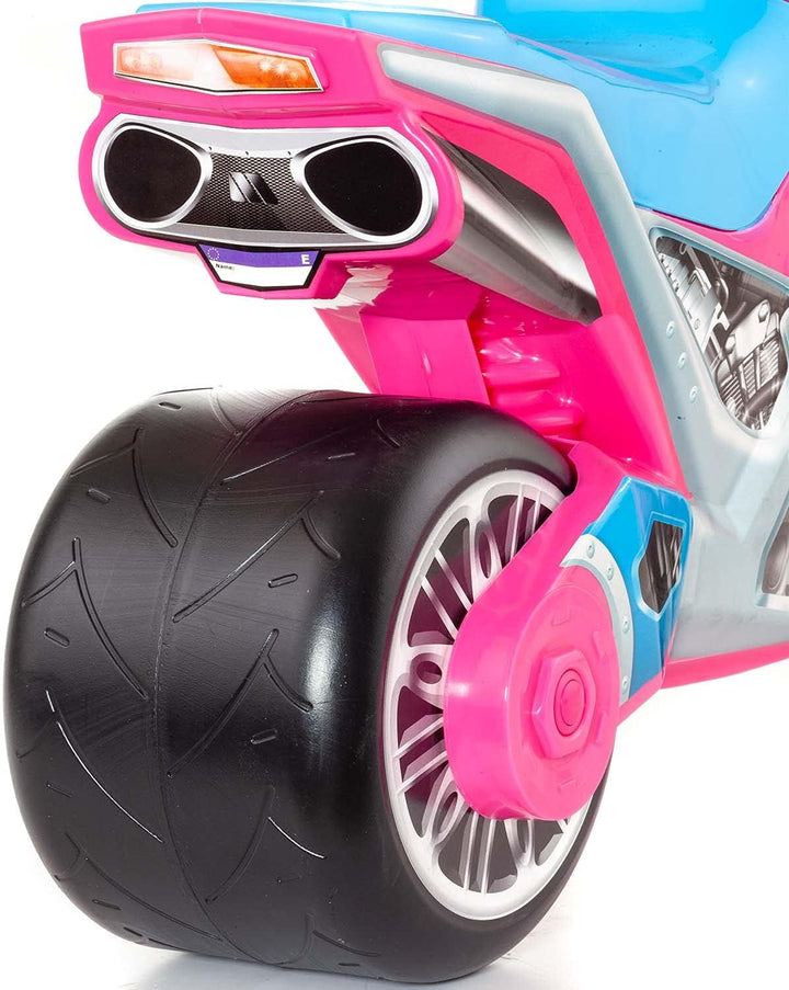 MOLTO Laufmotorrad Cross Rosa + rosa Protektoren | Motorrad Laufen für alle Arten von Gelände | Sich