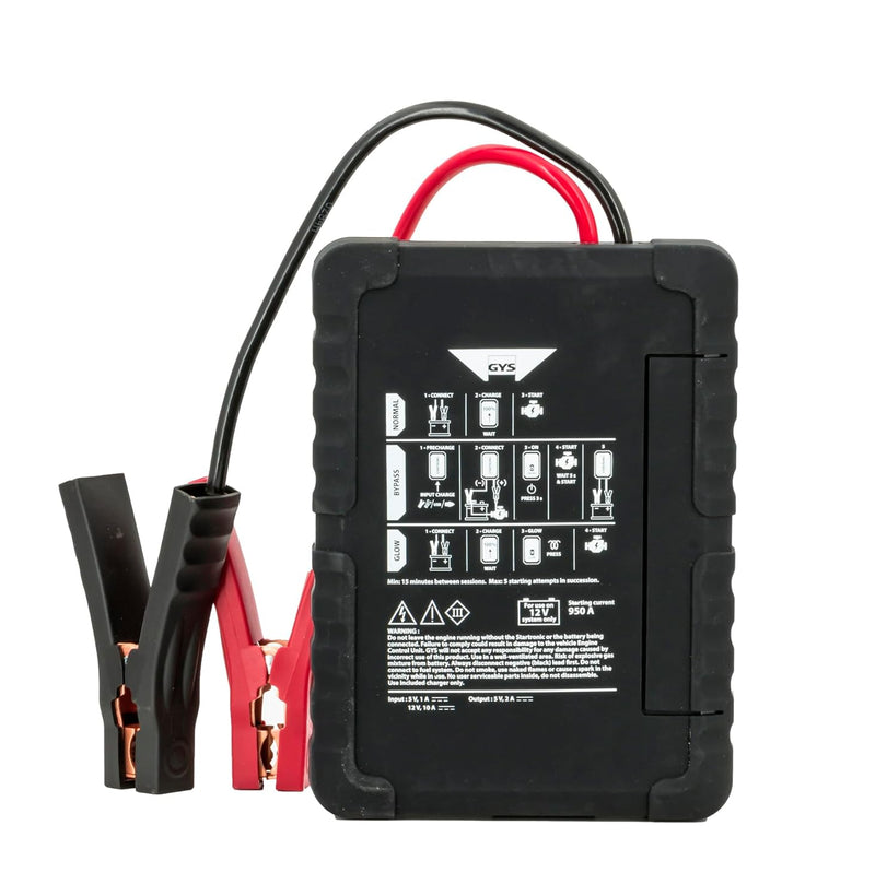 GYS Startronic Hybrid 950 Superkondensator-Booster 12 V – Lieferung mit Kabel und Zigarettenanzünder