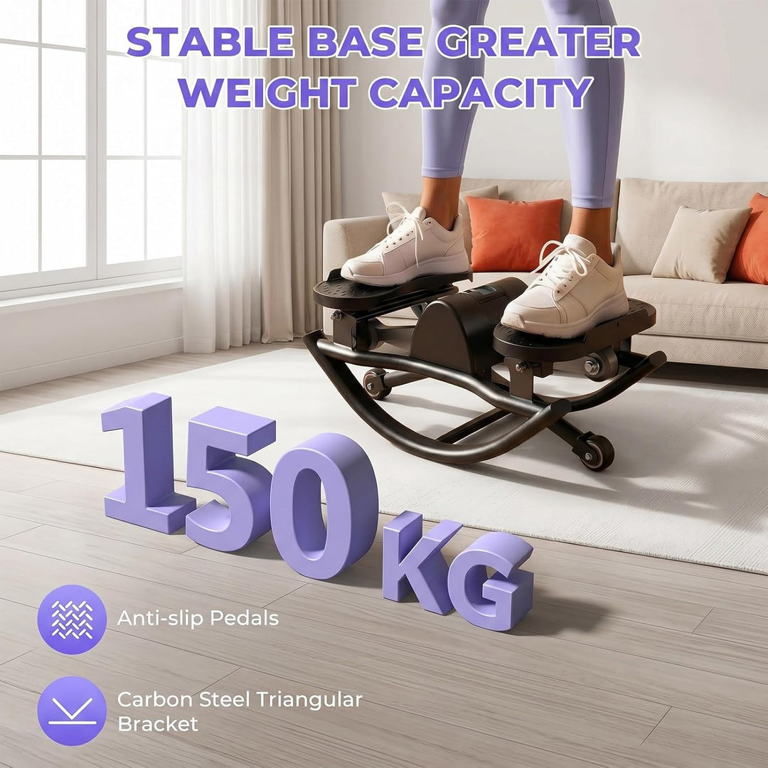 Upgraded Rock Stepper für Zuhause, Seitliche Bewegung Home Twist Stepper Side Steppers Leiser Gelenk