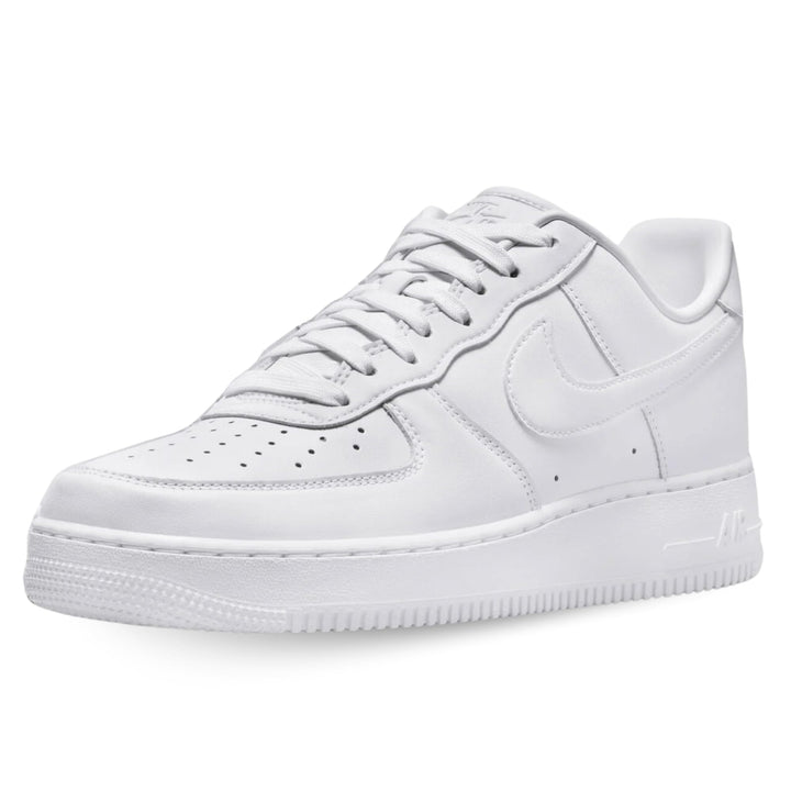 Nike Herren Air Force 1 '07 Fresh Sneaker 35.5 EU Weiss, 35.5 EU Weiss