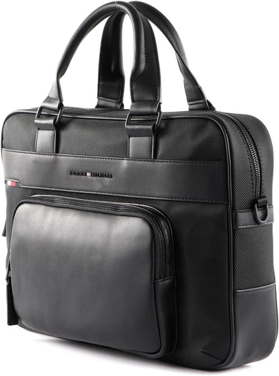 TOMMY HILFIGER 1985 Computer Bag Black