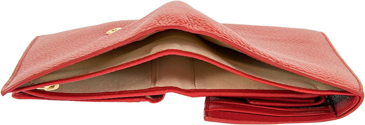 Bric's Marmolada Horizontales Damen-Portemonnaie aus Leder mit RFID-Schutz, Geldscheinfach, 12 Karte