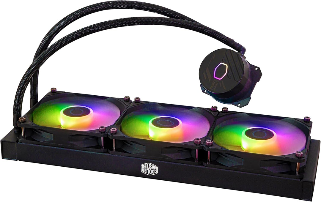 Cooler Master MasterLiquid 360L Core ARGB Wasserkühlung - CPU-Flüssigkeitskühler mit Zweikammer-Gen-