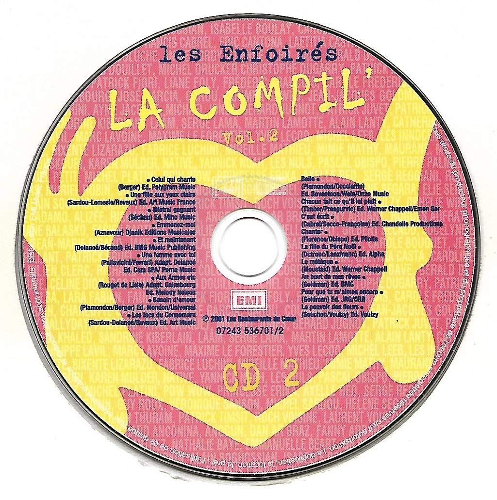 La Compil' Vol 2, Audio-CD