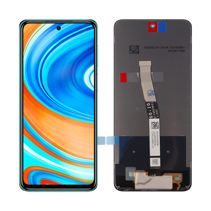 SwarKing LCD Display kompatibel mit Redmi Note 9 Pro/Redmi Note 9S Touch Screen Digitizer (Schwarz o