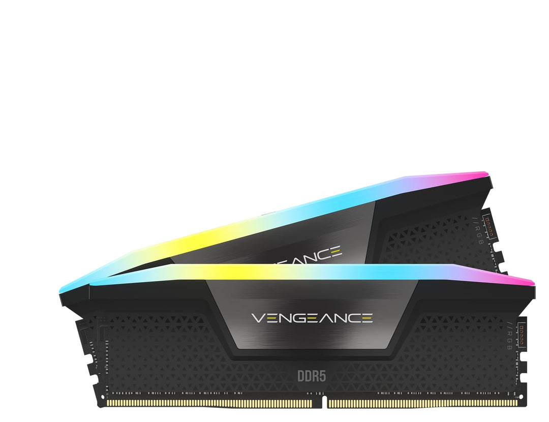 CORSAIR Vengeance RGB DDR5 RAM 96GB (2x48GB) 6800MHz CL40 Intel XMP iCUE Kompatibler Computerspeiche
